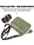 Gri Kadın Moda Crossbody Çanta Düz Renk Cep Telefonu Çanta Geniş Kayış Püsküller Zip Küçük Kare Bayanlar Kız Için Pu Deri (Yurt Dışından) 4
