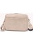 Gri Kadın Moda Crossbody Çanta Düz Renk Cep Telefonu Çanta Geniş Kayış Püsküller Zip Küçük Kare Bayanlar Kız Için Pu Deri (Yurt Dışından) 5
