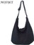 Kırmızı Japon Harajuku Kanvas Omuz Çantası Düz Renk Retro Crossbody Messenger Çanta Yumuşak Cepler Seyahat Için Büyük Kapasiteli (Yurt Dışından) 5