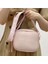 Pembe Moda Kadın Çanta Püskül Koltukaltı Çanta Pu Deri Geniş Kayış Hafta Sonu Tatili Için Basit Yumuşak Taşınabilir Rahat Düz Renk (Yurt Dışından) 2