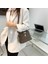 Siyah Moda Rahat Kadın Crossbody Çanta Timsah Desen Deri Omuz Çantası Geyik Dekor Telefon Çanta Çanta Alışveriş Için Küçük (Yurt Dışından) 5