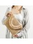 Gül Kırmızı Hasır Çanta Kadın El Dokuması Crossbody Çanta Vintage Manşonlar Çanta Çanta Büyük Kapasiteli Rahat Dokuma Bayanlar Plaj Omuz Çantası (Yurt Dışından) 5