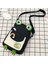 Siyah Yeni Stil Karikatür Kurbağa Askılı Çanta Moda Rahat Omuz Crossbody Kanvas Çanta Japon Günlük Sevimli Kız Küçük Tote Çanta Çanta (Yurt Dışından) 2