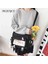 Mavi Kadın Vintage Crossbody Çanta Rozet Kolye Kore Koleji Bayanlar Crossbody Kese Seyahat Için Çok Cep Ayarlanabilir Askı Günlük (Yurt Dışından) 2
