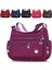 04 Açık Mor 2023 Moda Kadın Omuz Askılı Çanta Naylon Oxford Hafif Su Geçirmez Fermuar Paketi Büyük Kapasiteli Seyahat Crossbody Çanta (Yurt Dışından) 5