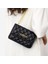 Siyah Geniş Sapanlar Flap Kadınlar Için Crossbody Çanta 2022 Yeni Trend Basit Çanta Suni Deri Küçük Klasik Moda Kadın Omuz Çantası (Yurt Dışından) 2