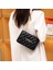 Siyah Geniş Sapanlar Flap Kadınlar Için Crossbody Çanta 2022 Yeni Trend Basit Çanta Suni Deri Küçük Klasik Moda Kadın Omuz Çantası (Yurt Dışından) 4