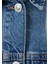 Kadın Karla Mavi 90s Jean Ceket 110154-85296 5
