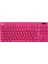 G PRO X TKL LIGHTSPEED Kablosuz LIGHTSYNC RGB PBT tuş başlıkları ile İngilizce Oyun Klavyesi - Pembe 1