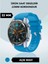 Huawei Watch Gt/ Gt2/ Gt3/ GT2E/ Gt2 Pro/ Gt3 Pro/ Watch 3 -3 Pro Silikon Çizgi Desenli Kordon Kayış 1