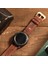 Samsung Galaxy Watch 4 5 6 / Watch 6 Classic 40MM 43MM 44MM 47MM Watch 5 Watch 5 Pro 40MM 44MM 45MM Watch 4 40MM 42MM 44MM 46MM 3 İp Motifli Deri Kordon 20MM Hakiki Deri Kayış 8