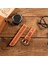 Samsung Galaxy Watch 4 5 6 / Watch 6 Classic 40MM 43MM 44MM 47MM Watch 5 Watch 5 Pro 40MM 44MM 45MM Watch 4 40MM 42MM 44MM 46MM 3 İp Motifli Gri Deri Kordon 20MM Hardal 8