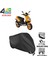Keeway Focus 150 Branda Motosiklet Brandası Bağlantı ve Kilit Uyumlu Siyah 1