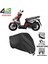 Kymco Super 8 125 Branda Motosiklet Brandası Bağlantı ve Kilit Uyumlu Siyah 1