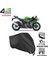 Kawasaki Ninja Zx 636 Branda Motosiklet Brandası Bağlantı ve Kilit Uyumlu Siyah 1