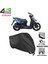 Kymco Agility City 200I Motosiklet Branda Bağlantı ve Kilit Uyumlu Siyah 1