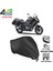 Kawasaki Klz 1000 Versys Branda Motosiklet Brandası Bağlantı ve Kilit Uyumlu Siyah 1