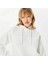 New Alisa Hooded Kadın Beyaz Sweatshirt 1
