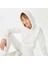 New Alisa Hooded Kadın Beyaz Sweatshirt 3