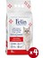 Naturel Kokusuz Topaklanan İnce Taneli Kedi Kumu 5lx4 1