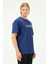 Erkek Nakış Baskılı Spor Oversize Tişört Tshirt 3