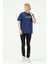 Erkek Nakış Baskılı Spor Oversize Tişört Tshirt 5