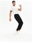 Erkek Basic Regular Fit Paçası Ribanalı Jogger Eşofman Altı 1