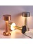 HL-007G Dekoratif Metal Gold Kablosuz Masa Lambası Dim Edilebilir Usb Şarzlı Ledli 5V 3 Renk Işık 7