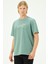 Erkek Nakış Baskılı Spor Oversize Tişört Tshirt 2