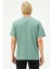 Erkek Nakış Baskılı Spor Oversize Tişört Tshirt 4