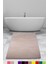 Elite Vizon 100X150 cm Büyük Ebat Peluş Banyo Halısı Kaymaz Pufidik Banyo Paspası 2