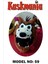 Peluş Kask Kılıfı Tazmanya 1