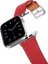 Polham Apple Watch 4-5-6 Ile Uyumlu 44MM Retro Tasarımlı Deri Kordon, Ultra Sağlam Kilitli Kayış 1