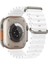 Polham Apple Watch 4-5-6 Ile Uyumlu 40MM Marine Loop Silikon Kordon, Ultra Hafif ve Rahat Kayış 1