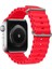 Polham Apple Watch 4-5-6 Ile Uyumlu 44MM Marine Loop Silikon Kordon, Ultra Hafif ve Rahat Kayış 1