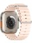Polham Apple Watch 4-5-6 Ile Uyumlu 44MM Marine Loop Silikon Kordon, Ultra Hafif ve Rahat Kayış 1