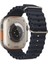 Polham Apple Watch 4-5-6 Ile Uyumlu 44MM Marine Loop Silikon Kordon, Ultra Hafif ve Rahat Kayış 1