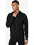 Everett Zip Hoodie Erkek Siyah Sweatshirt 921676-2001 1