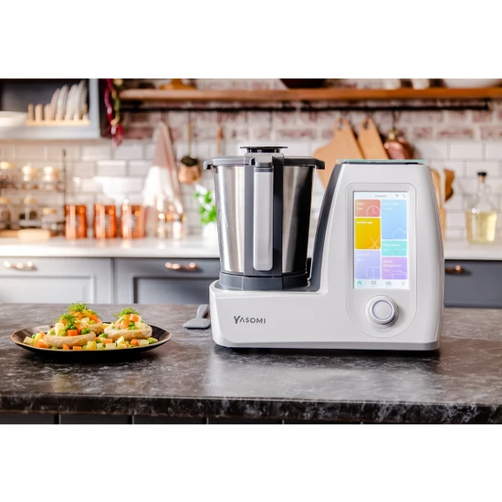 Yasomi Y95 Pro Akıllı Ekranlı Multifonksiyonel Yemek Yapma Mutfak Robotu (Yasomi Türkiye Garantili)
