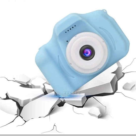 Cadde Outlet Dijital Fotoğraf Makinesi Çocuk Mini 1080P Hd Kamera Selfie Cocukfoto