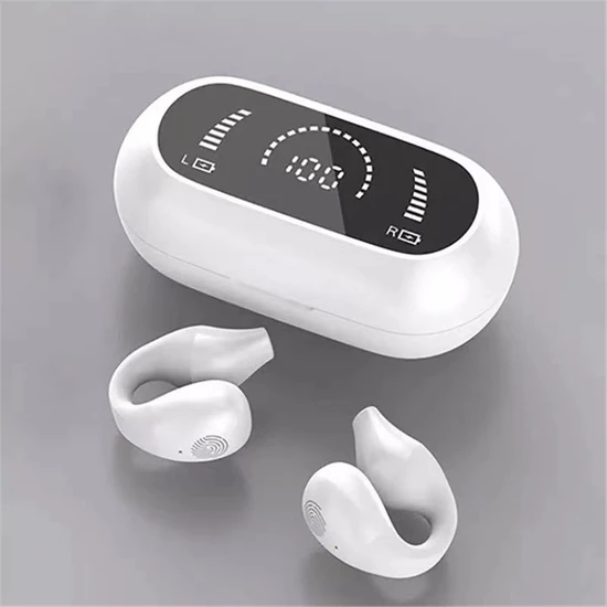 China S03 Kablosuz Kulak Klipsi Bluetooth Kulaklık Gürültü Önleyici Özel Mod Büyük Pil Oyun Kulaklıkları Gecikme Yok Kulaklıklar (Yurt Dışından)
