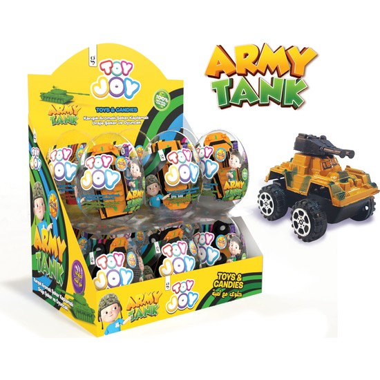 Toy Joy Army Tank 10 gr 12 Adet Fiyatı Taksit Seçenekleri
