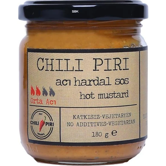 Chili Piri Chili Piri Acı Hardal Sos - 150 gr