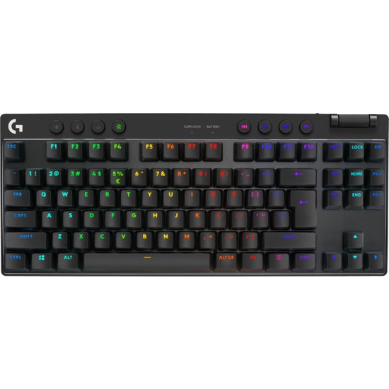 Logitech G PRO X TKL Lightspeed Tactile Switch RGB Kablosuz İngilizce Mekanik Gaming Klavye (920-012136)