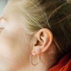 Heppii 6 mm Cerrahi Çelik Gümüş Renkli Iki Ucu Top Piercing Tragus Helix Conch Lob Daith