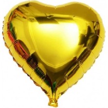 Kidspartim Kalp Gold 24 Inç Folyo Balon