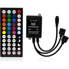 Kaled Rgb Şerit LED Kontrol Kit 44 Tuşlu Müziğe Duyarlı Kontrol Kit