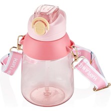 Vagonlife Pipetli Su Matarası 800 ml Sticker Hediyeli VGN2269