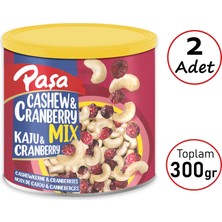 Paşa Kuruyemiş Çiğ Kaju & Turna Yemişi Teneke Kutu 150 gr  x 2 Adet (Naturel 1. Kalite)