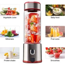 Filli Kutum 450 ml Taşınabilir Metal Kişisel Blender Shake'n Smoothies Blender Keskin Bıçaklı